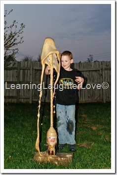 Learning Laughter Love: Science Experiment–Coke and Mentos